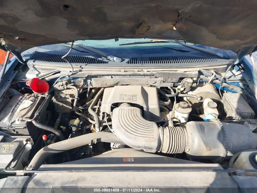 2001 Ford F-150 Lariat/Xl/Xlt VIN: 1FTRX17L41NB52974 Lot: 39851409