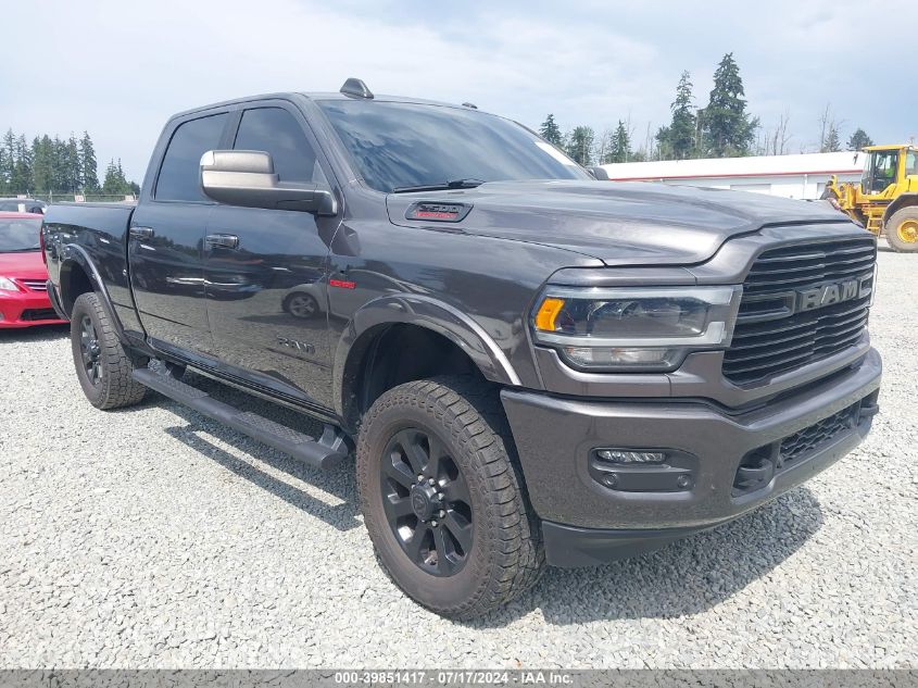 2020 Ram 2500 Laramie 4X4 6'4 Box VIN: 3C6UR5FL5LG282861 Lot: 39851417