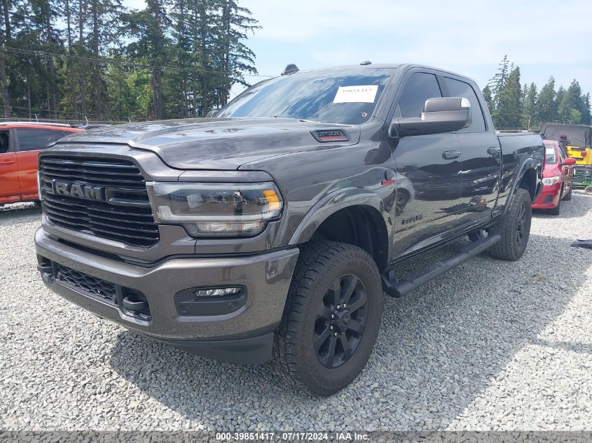 2020 Ram 2500 Laramie 4X4 6'4 Box VIN: 3C6UR5FL5LG282861 Lot: 39851417