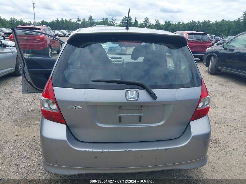 2008 Honda Fit Sport VIN: JHMGD38668S002900 Lot: 39851427