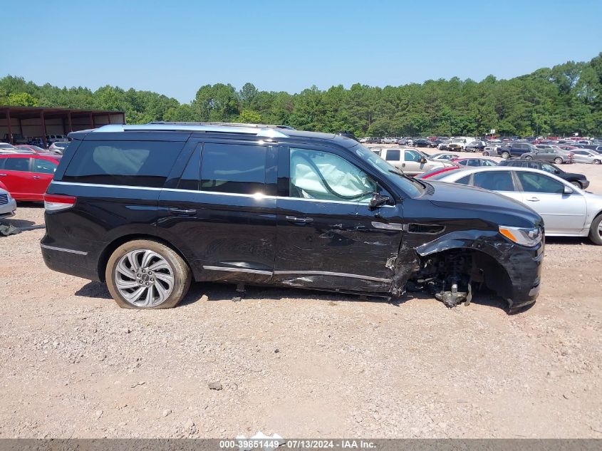 2022 Lincoln Navigator VIN: 5LMJJ2MT6NEL16376 Lot: 39851449