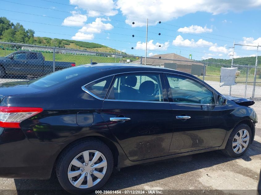 2015 Nissan Sentra Fe+ S/S/Sl/Sr/Sv VIN: 3N1AB7AP8FL643830 Lot: 39851454