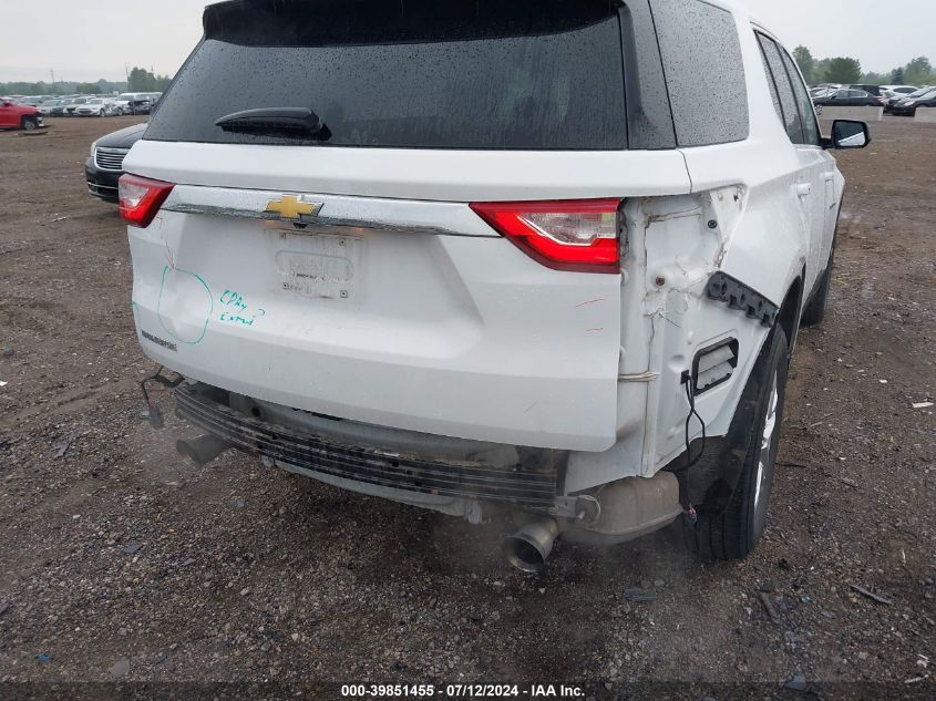 2019 Chevrolet Traverse Ls VIN: 1GNERFKW7KJ254082 Lot: 39851455