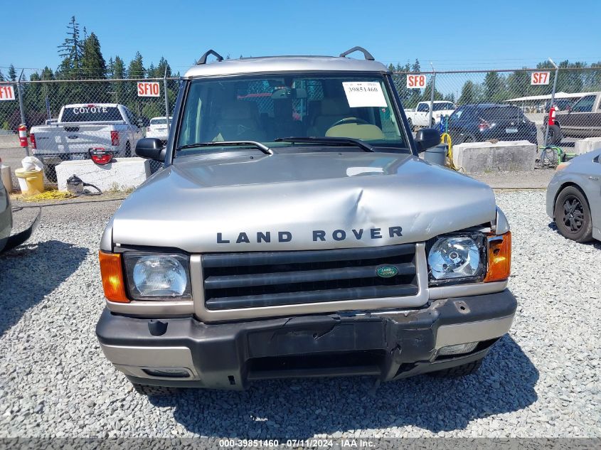 2000 Land Rover Discovery Series Ii Cloth/Series Ii Leather VIN: SALTY1244YA243188 Lot: 39851460