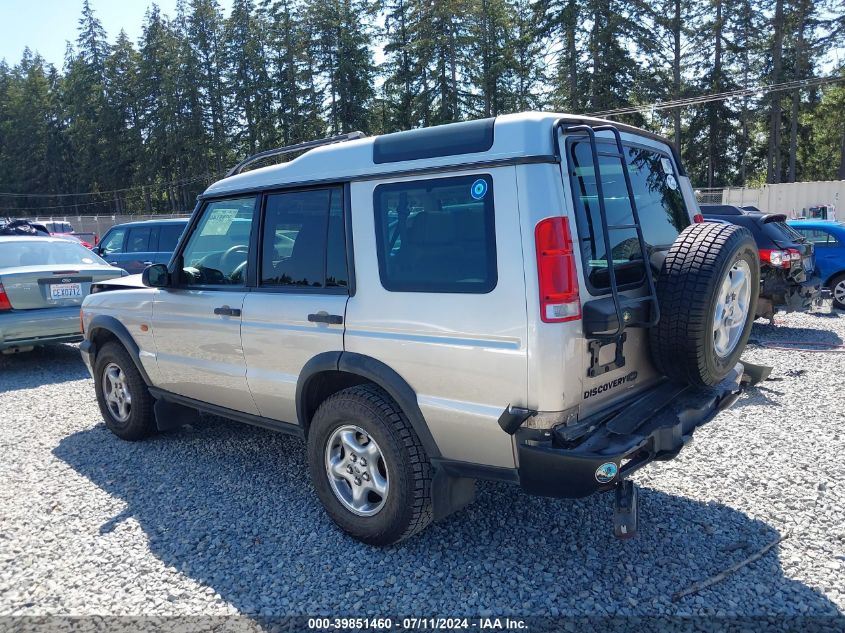 2000 Land Rover Discovery Series Ii Cloth/Series Ii Leather VIN: SALTY1244YA243188 Lot: 39851460