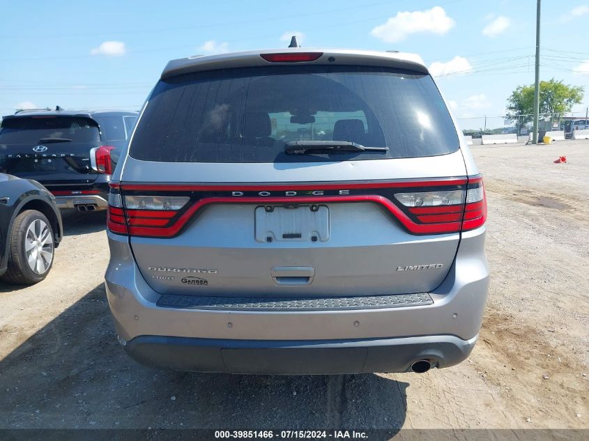 2014 Dodge Durango Limited VIN: 1C4RDJDG2EC973220 Lot: 39851466