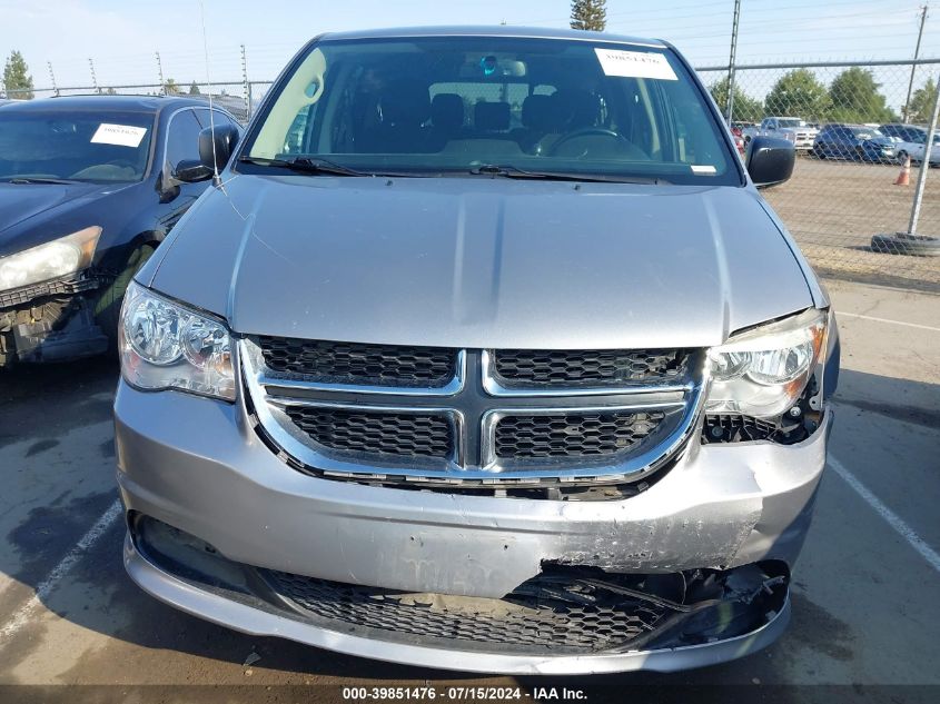 2016 Dodge Grand Caravan Se VIN: 2C4RDGBG4GR134637 Lot: 39851476