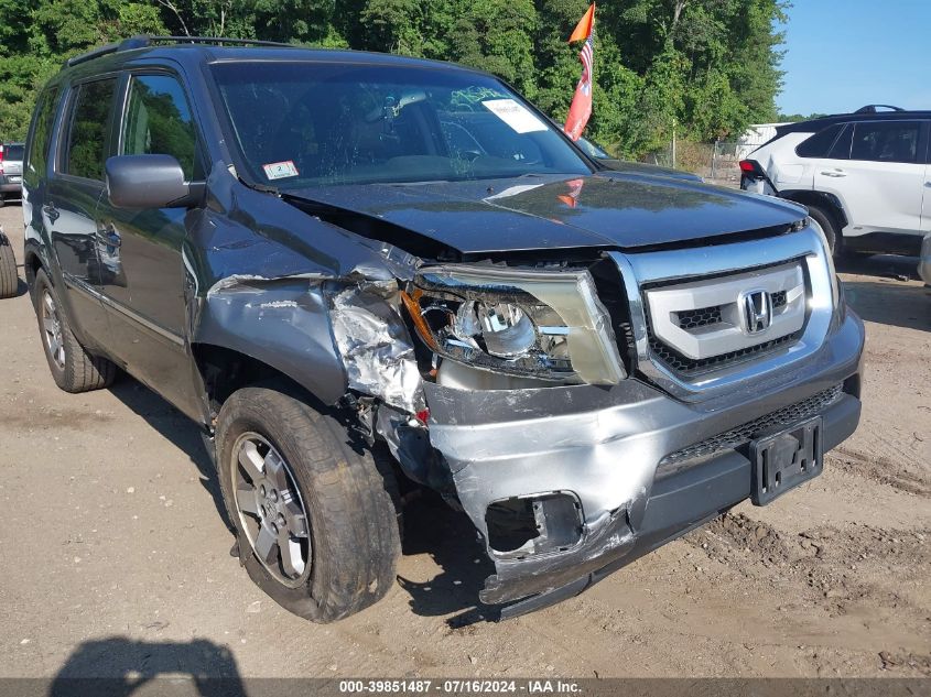 2011 Honda Pilot Touring VIN: 5FNYF4H99BB061282 Lot: 39851487