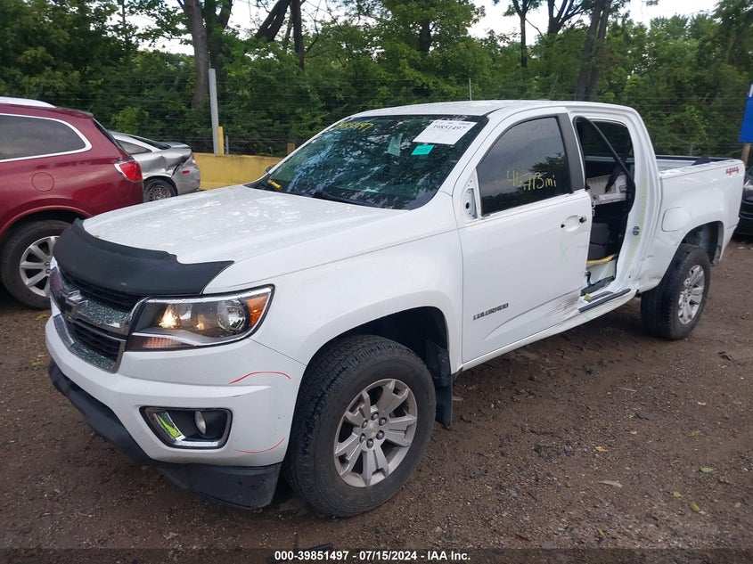 VIN 1GCGTCEN8L1227561 2020 CHEVROLET COLORADO LT