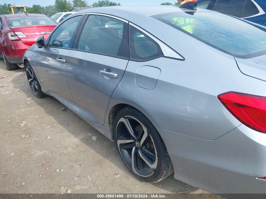 1HGCV3F20NA027792 2022 Honda Accord Hybrid Sport