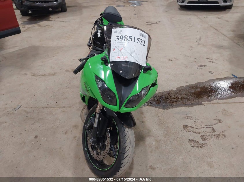 2009 KAWASAKI ZX600 R - JKAZX4R189A005602
