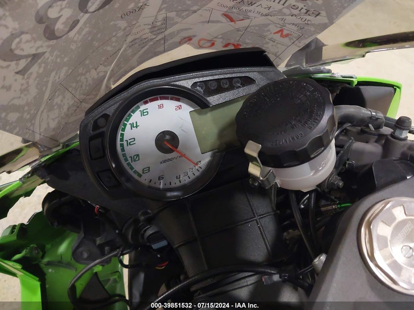2009 KAWASAKI ZX600 R - JKAZX4R189A005602