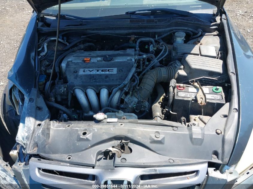 2004 Honda Accord 2.4 Lx VIN: 1HGCM56344A100555 Lot: 39851544