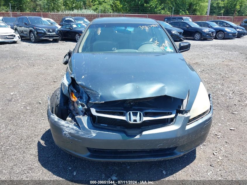 2004 Honda Accord 2.4 Lx VIN: 1HGCM56344A100555 Lot: 39851544