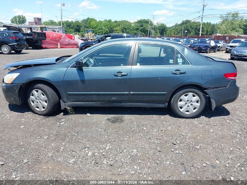 2004 Honda Accord 2.4 Lx VIN: 1HGCM56344A100555 Lot: 39851544