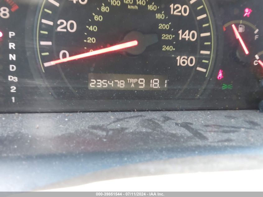 2004 Honda Accord 2.4 Lx VIN: 1HGCM56344A100555 Lot: 39851544