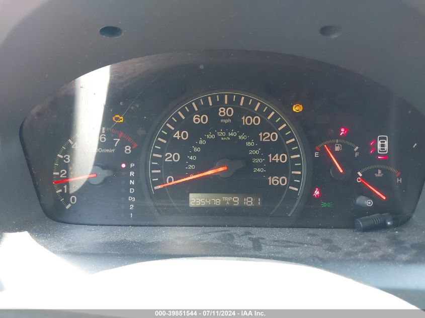 2004 Honda Accord 2.4 Lx VIN: 1HGCM56344A100555 Lot: 39851544