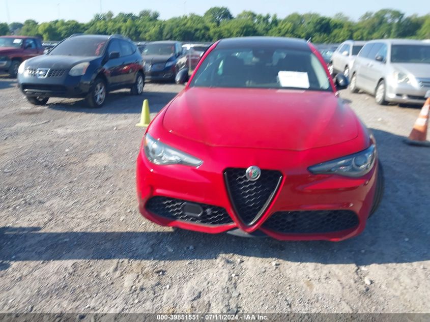 2019 Alfa Romeo Giulia Ti Sport Rwd VIN: ZARFAMBN8K7601356 Lot: 39851551