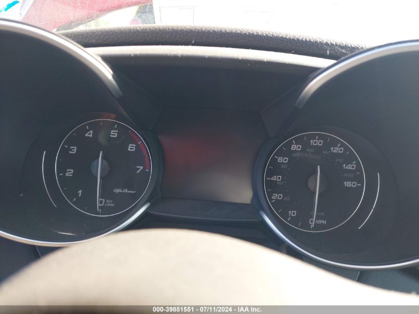 2019 Alfa Romeo Giulia Ti Sport Rwd VIN: ZARFAMBN8K7601356 Lot: 39851551