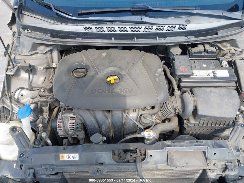 2014 Hyundai Elantra Se VIN: 5NPDH4AEXEH465066 Lot: 39851559