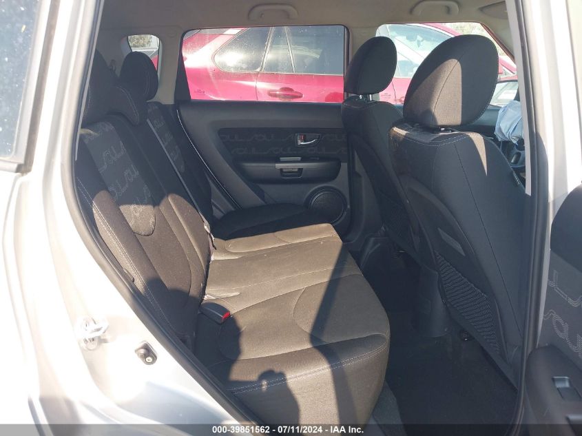 2012 Kia Soul + VIN: KNDJT2A6XC7475855 Lot: 39851562