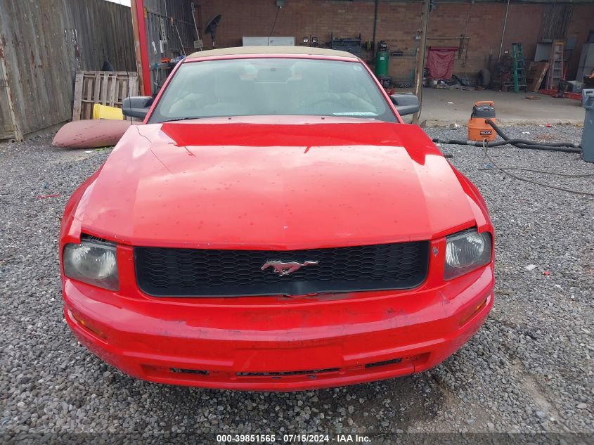 2005 Ford Mustang VIN: 1ZVHT84N855181063 Lot: 39851565