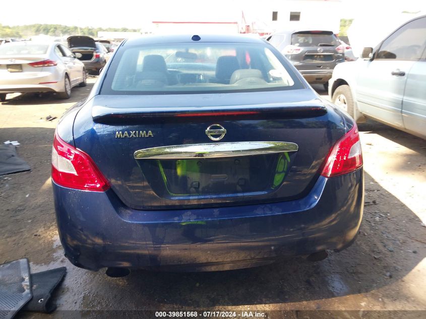 2010 Nissan Maxima 3.5 Sv VIN: 1N4AA5AP8AC826840 Lot: 39851568