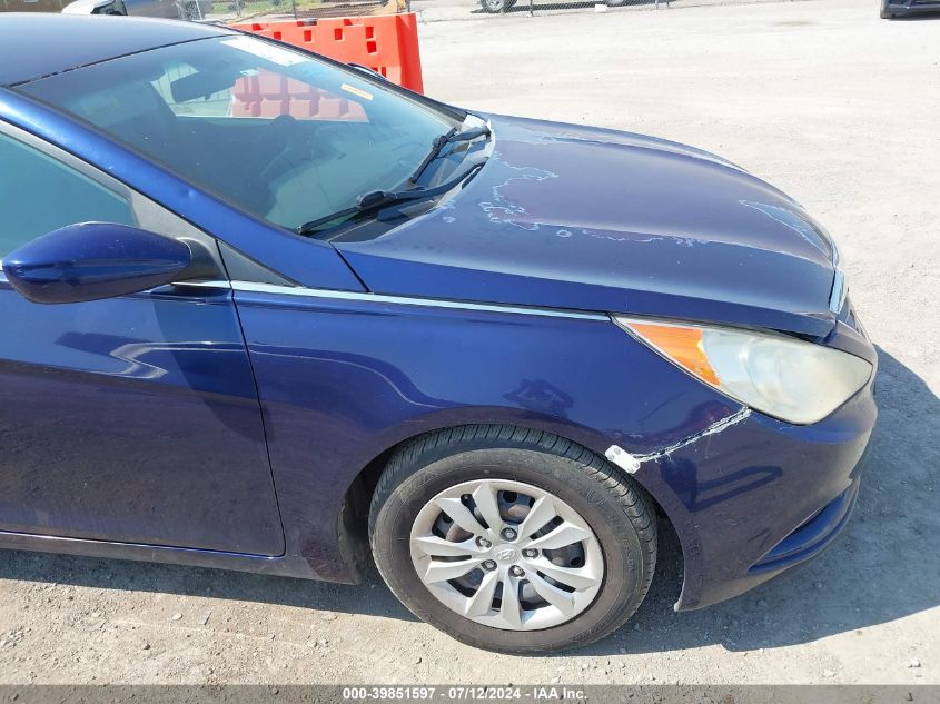 2011 Hyundai Sonata Gls VIN: 5NPEB4AC5BH052861 Lot: 39851597