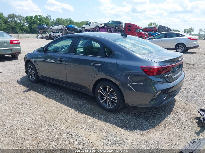 VIN 3KPF24AD4NE485285 2022 KIA FORTE LXS