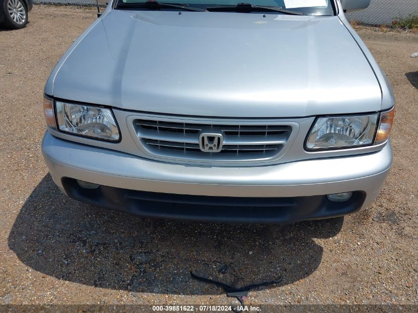 2002 Honda Passport Ex/Lx VIN: 4S6CK58W124403772 Lot: 39851622