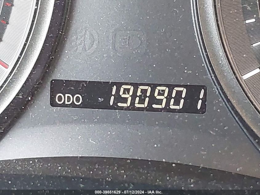 2007 Lexus Es 350 VIN: JTHBJ46G572140351 Lot: 39851629