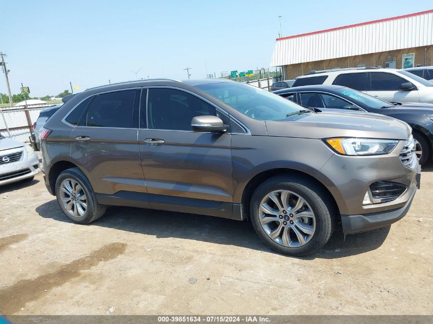 2019 Ford Edge Titanium VIN: 2FMPK3K99KBC02953 Lot: 39851634