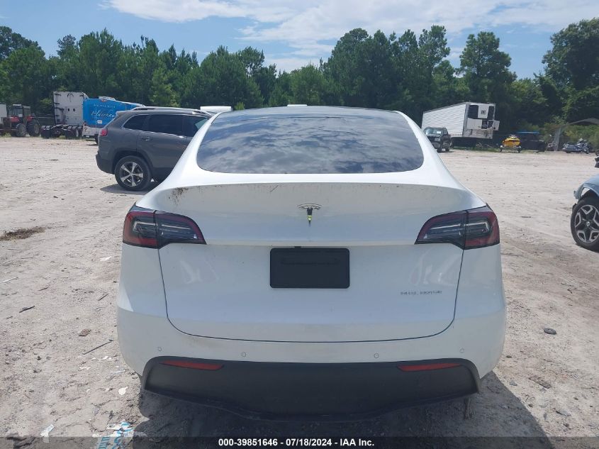 2020 Tesla Model Y VIN: 5YJYGDEE6LF017028 Lot: 39851646