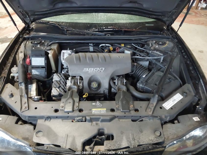 2002 Chevrolet Monte Carlo Ss VIN: 2G1WX15K129231612 Lot: 39851648