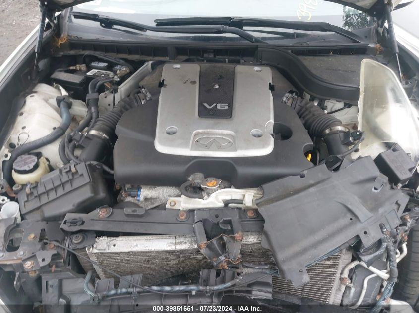 2011 Infiniti G25X VIN: JN1DV6AR3BM654086 Lot: 39851651