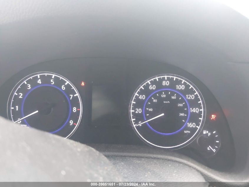 2011 Infiniti G25X VIN: JN1DV6AR3BM654086 Lot: 39851651