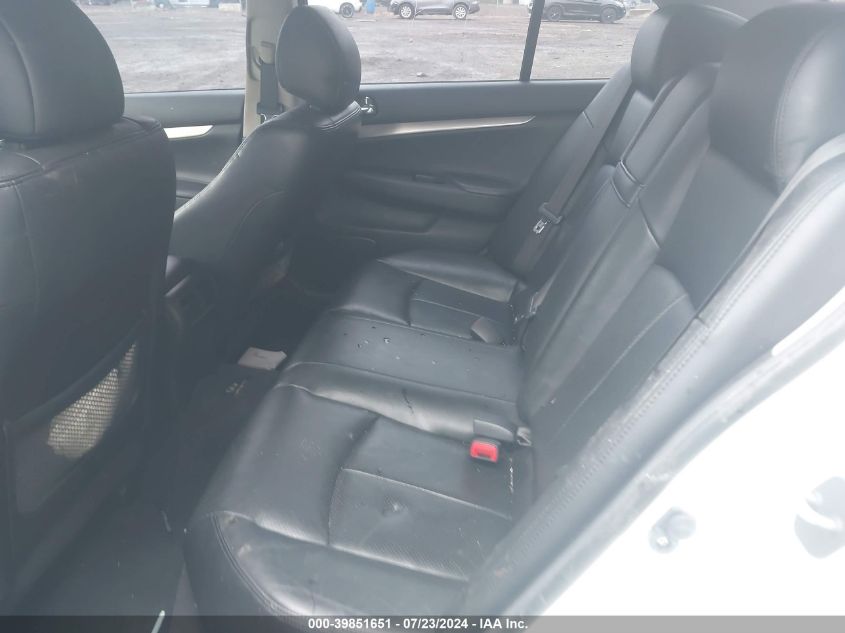 2011 Infiniti G25X VIN: JN1DV6AR3BM654086 Lot: 39851651