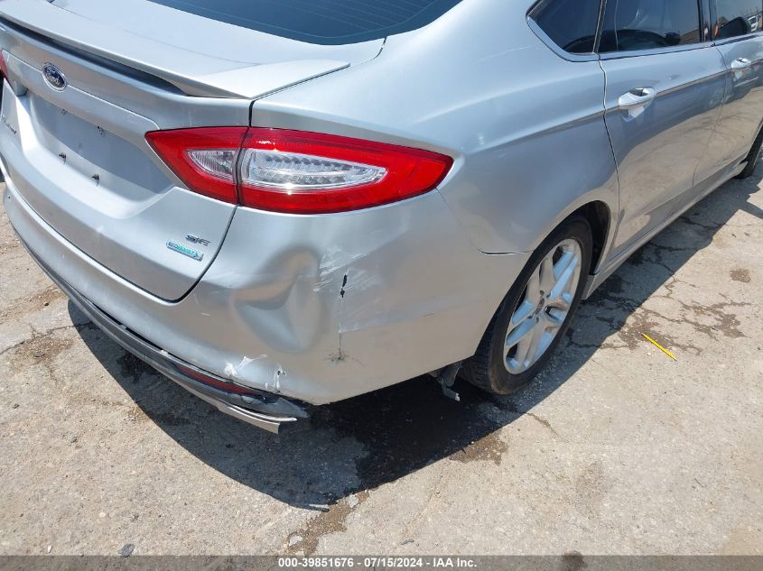 2013 Ford Fusion Se VIN: 3FA6P0HR8DR113909 Lot: 39851676