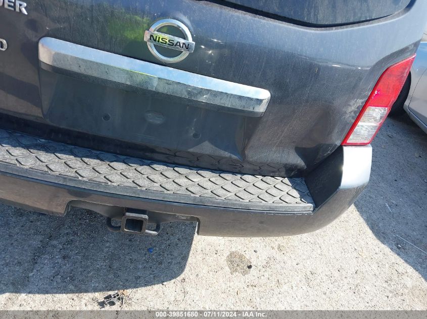 2011 Nissan Pathfinder S VIN: 5N1AR1NNXBC634868 Lot: 39851680