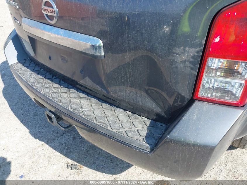 2011 Nissan Pathfinder S VIN: 5N1AR1NNXBC634868 Lot: 39851680