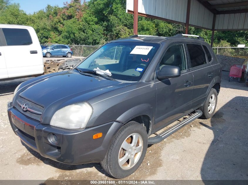 2007 Hyundai Tucson Gls VIN: KM8JM12B67U614952 Lot: 39851688