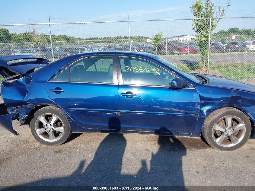 2005 Toyota Camry Se V6 VIN: 4T1BA32KX5U509191 Lot: 39851693