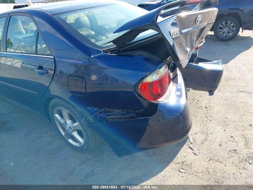 2005 Toyota Camry Se V6 VIN: 4T1BA32KX5U509191 Lot: 39851693