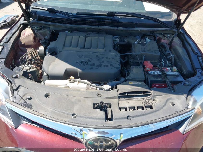 2018 Toyota Avalon Xle VIN: 4T1BK1EB2JU287866 Lot: 39851696