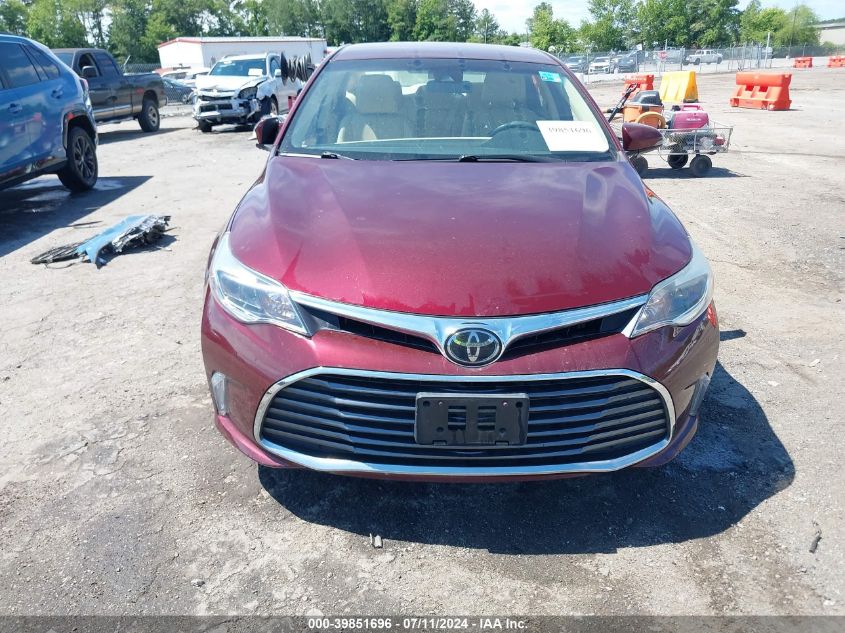 2018 Toyota Avalon Xle VIN: 4T1BK1EB2JU287866 Lot: 39851696