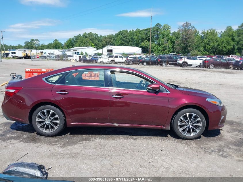 2018 Toyota Avalon Xle VIN: 4T1BK1EB2JU287866 Lot: 39851696