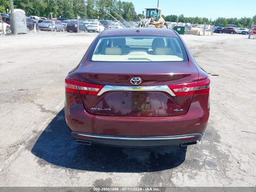 2018 Toyota Avalon Xle VIN: 4T1BK1EB2JU287866 Lot: 39851696