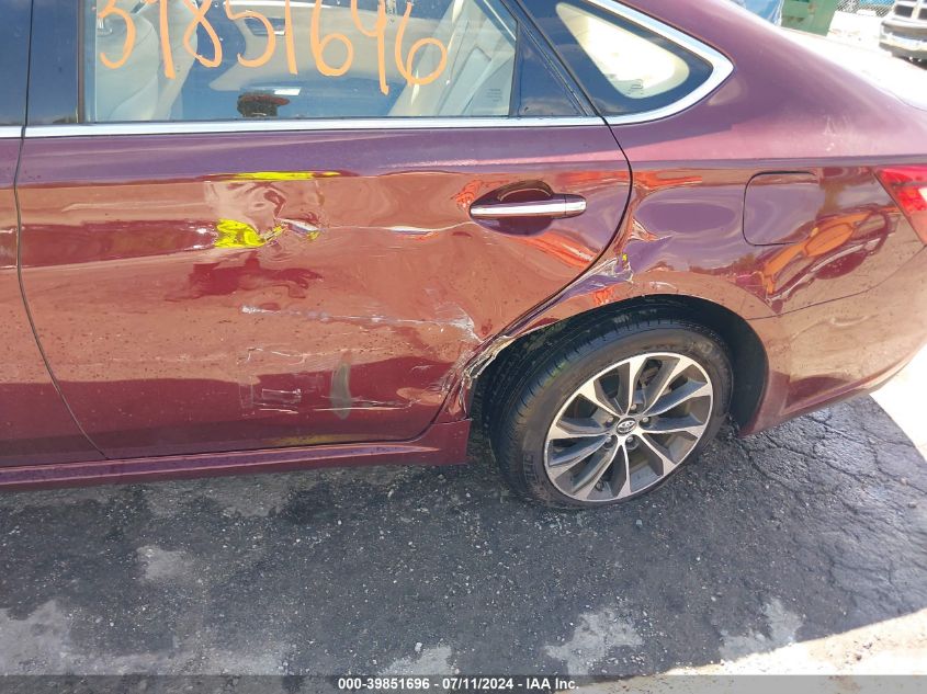 2018 Toyota Avalon Xle VIN: 4T1BK1EB2JU287866 Lot: 39851696