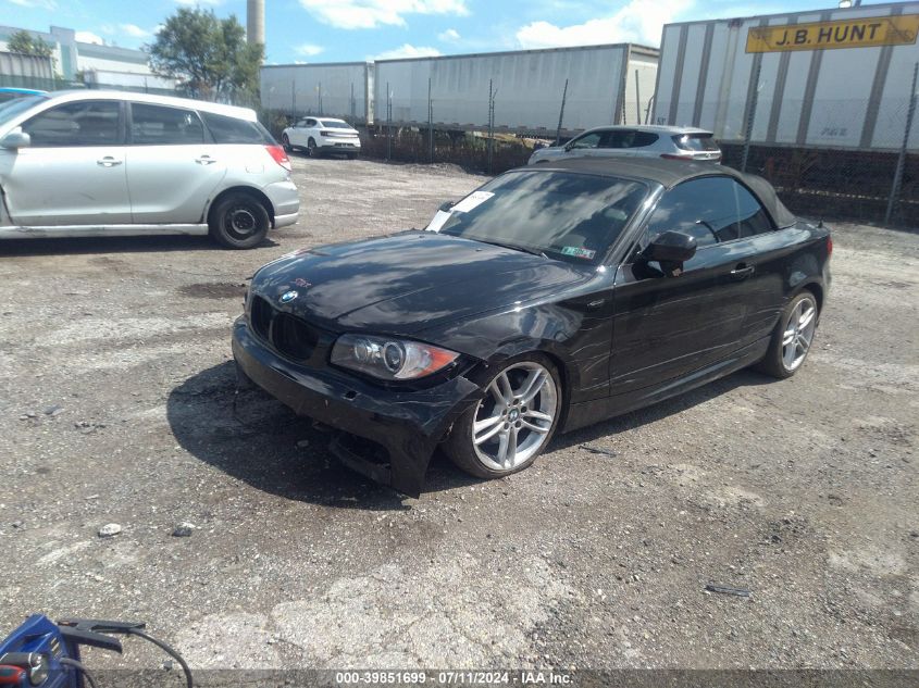 2011 BMW 135I VIN: WBAUN7C59BVM24525 Lot: 39851699