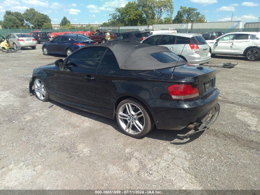 2011 BMW 135I VIN: WBAUN7C59BVM24525 Lot: 39851699